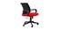 Grantland Office Chair (Red & Black) by Urban Ladder - Cross View Design 1 - 412812