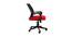 Grantland Office Chair (Red & Black) by Urban Ladder - Design 1 Side View - 412821