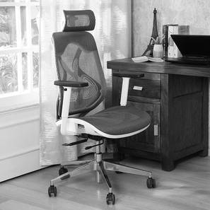Kimberlin office chairs grey and white lp