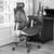Kimberlin office chairs grey and white lp