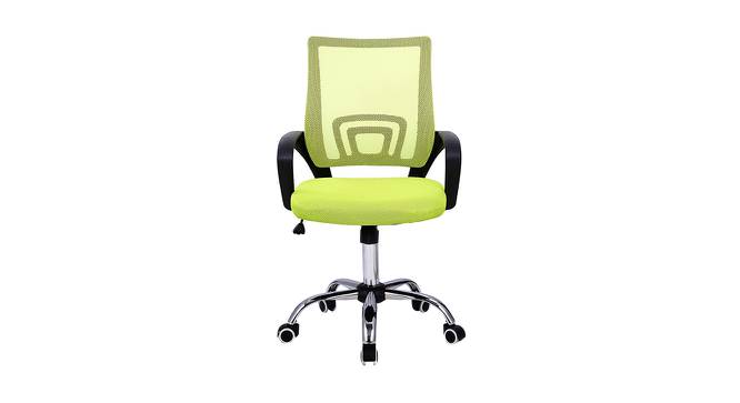 Kelsy Office Chair (Parrot Green) by Urban Ladder - Front View Design 1 - 412870
