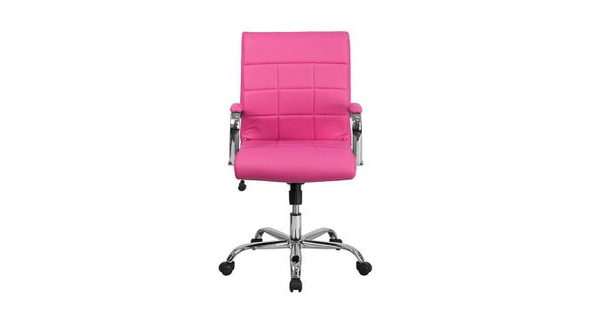 Kelwin Office Chair (Pink) by Urban Ladder - Front View Design 1 - 412871
