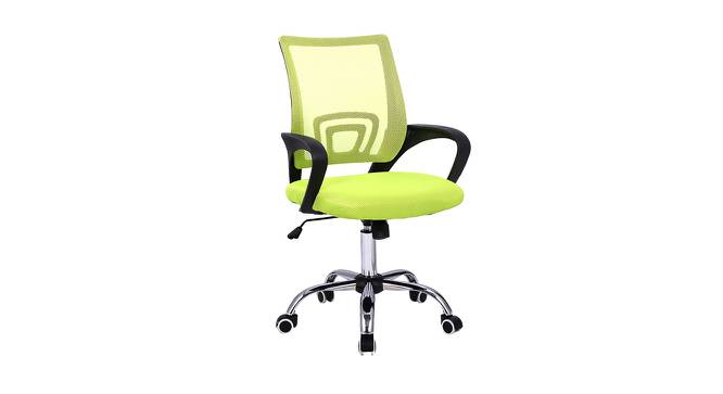 Kelsy Office Chair (Parrot Green) by Urban Ladder - Cross View Design 1 - 412884