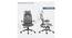Kimberlin Office Chair (Grey & White) by Urban Ladder - Design 1 Dimension - 412935
