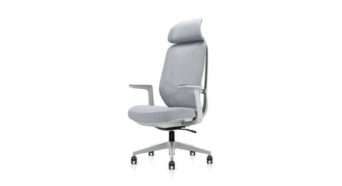 Ransome Office Chair (Grey) by Urban Ladder - Cross View Design 1 - 413083