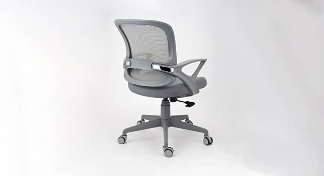 Shirleen Office Chair (Grey) by Urban Ladder - Cross View Design 1 - 413084