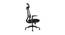 Ransome Office Chair (Black) by Urban Ladder - Design 1 Side View - 413097