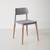 Tildon dining chair grey lp