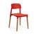 Tildon dining chair red lp