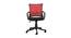 Teree Office Chair (Red & Black) by Urban Ladder - Front View Design 1 - 413163
