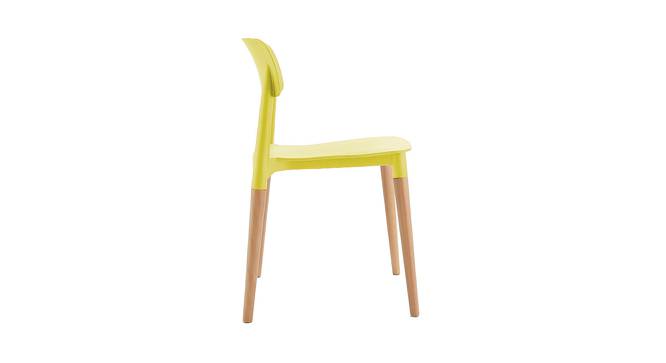 Tildon Dining Chair (Yellow, Plastic Finish) by Urban Ladder - Front View Design 1 - 413173