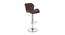 Tammy Barstool (Brown, Metal & Leatherette Finish) by Urban Ladder - Front View Design 1 - 413175