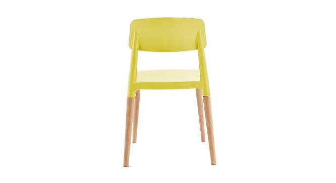 Tildon Dining Chair (Yellow, Plastic Finish) by Urban Ladder - Cross View Design 1 - 413188