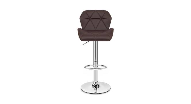 Tammy Barstool (Brown, Metal & Leatherette Finish) by Urban Ladder - Cross View Design 1 - 413190