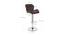 Tammy Barstool (Brown, Metal & Leatherette Finish) by Urban Ladder - Design 1 Dimension - 413227
