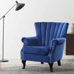 Diana lounge chair navy blue lp