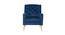 Donahue Lounge Chair (Navy Blue, Texture Finish) by Urban Ladder - Front View Design 1 - 413268