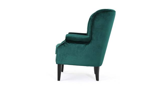 Dolph Lounge Chair (Green, Texture Finish) by Urban Ladder - Cross View Design 1 - 413285