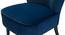 Deven Lounge Chair (Navy Blue, Texture Finish) by Urban Ladder - Rear View Design 1 - 413304