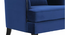 Disney Lounge Chair (Navy Blue, Texture Finish) by Urban Ladder - Rear View Design 1 - 413306