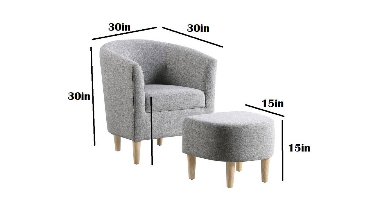 Famke lounge chair grey 6