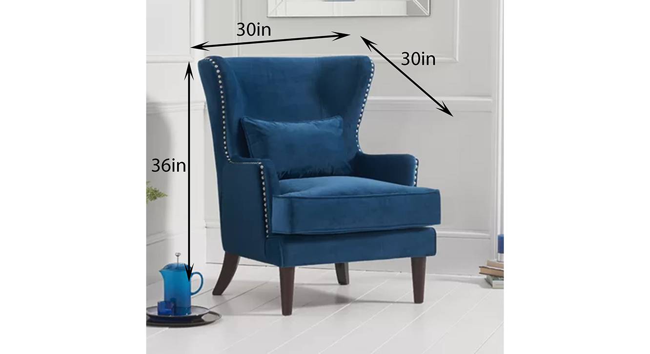 Diem lounge chair blue 6