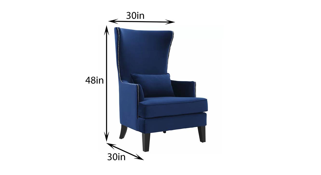 Disney lounge chair navy blue 6