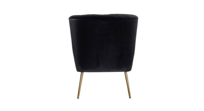 Garbo Lounge Chair (Black, Texture Finish) by Urban Ladder - Cross View Design 1 - 413359