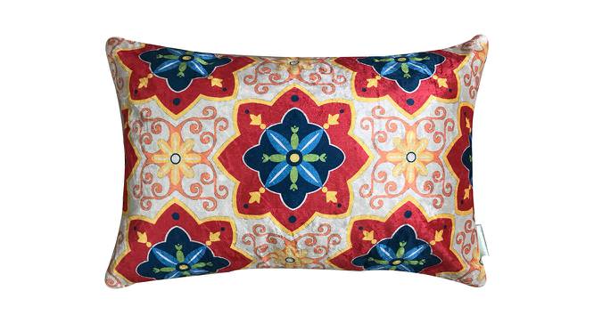 Assa Tile Cushion Cover (30 x 46 cm  (12" X 18") Cushion Size) by Urban Ladder - Front View Design 1 - 413424