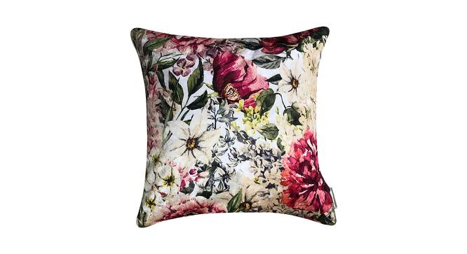 Marina Blossom Cushion Cover (30 x 30 cm  (12" X 12") Cushion Size) by Urban Ladder - Front View Design 1 - 413503
