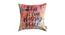 Happy Place Cushion Cover (41 x 41 cm  (16" X 16") Cushion Size) by Urban Ladder - Front View Design 1 - 413515