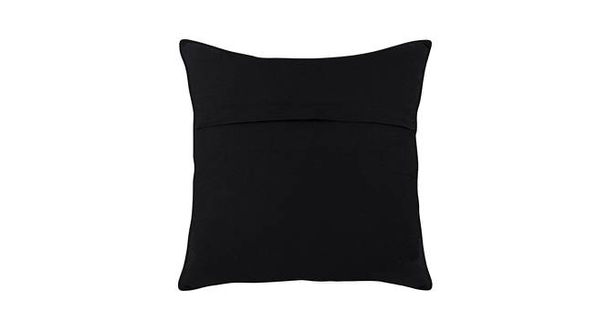 Oslo Cushion Covers - Set of 5 (Black, 41 x 41 cm  (16" X 16") Cushion Size) by Urban Ladder - Cross View Design 1 - 413559