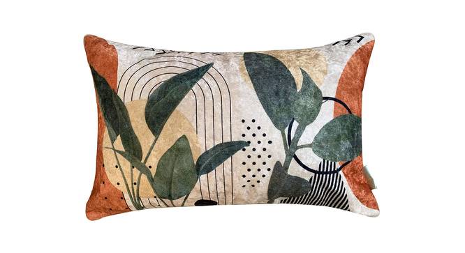 Twig Sunrise Cushion Cover (Beige, 30 x 46 cm  (12" X 18") Cushion Size) by Urban Ladder - Front View Design 1 - 413634