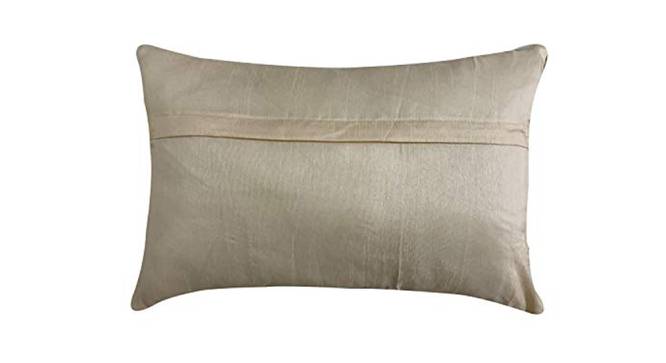Twig Shrubs Cushion Cover (Beige, 30 x 46 cm  (12" X 18") Cushion Size) by Urban Ladder - Cross View Design 1 - 413640