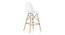 DSW Bar Chair Replica (White) by Urban Ladder - Cross View Design 1 - 413686