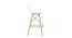 DSW Bar Chair Replica (White) by Urban Ladder - Design 1 Side View - 413690