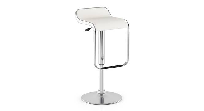 Draper Bar Chair - Set of 2 (White) by Urban Ladder - Front View Design 1 - 413701