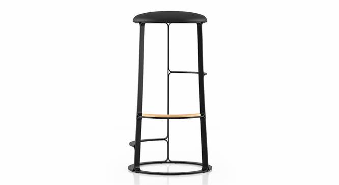Samantha Bar Stool (Black) by Urban Ladder - Cross View Design 1 - 414236