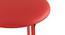 Samantha Bar Stool (Red) by Urban Ladder - Design 1 Side View - 414243