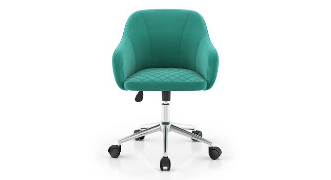 Ferris Study Chair (Aqua Blue) by Urban Ladder - Design 1 Side View - 414286