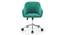 Ferris Study Chair (Aqua Blue) by Urban Ladder - Design 1 Side View - 414286