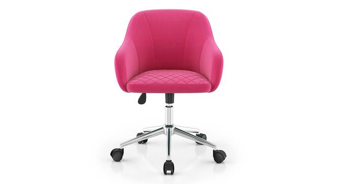 Ferris Study Chair (Hot Pink) by Urban Ladder - Design 1 Side View - 414287