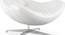 Madonna Swivel Lounge Chair (White) by Urban Ladder - Design 1 Close View - 414294