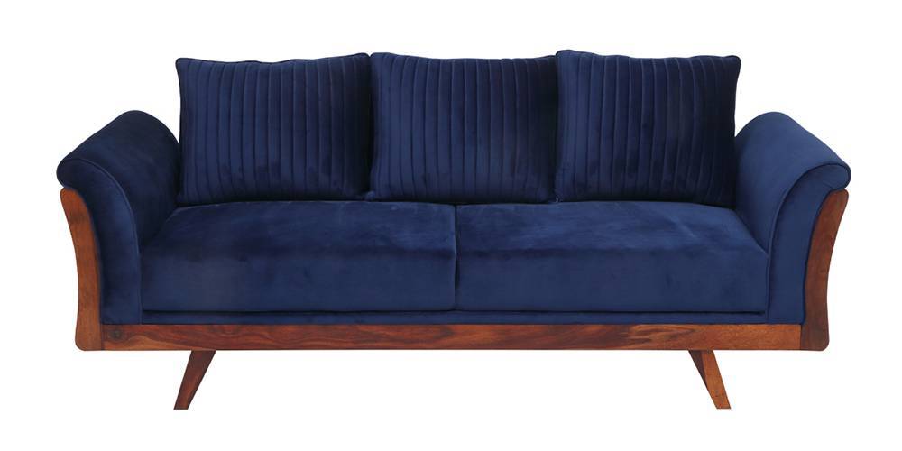 Anderson Fabric Sofa (Blue) (Blue, 2-seater Custom Set - Sofas, None Standard Set - Sofas, Fabric Sofa Material, Regular Sofa Size, Regular Sofa Type) by Urban Ladder - - 
