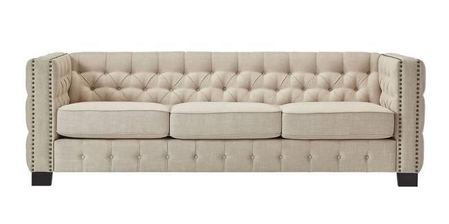 Cairo Fabric Sofa (Beige) (3-seater Custom Set - Sofas, None Standard Set - Sofas, Beige, Fabric Sofa Material, Regular Sofa Size, Regular Sofa Type)