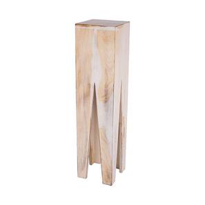 the home dekor Ishanvi Solid Wood Side Table in Melamine Rustic White Finish-picture-17