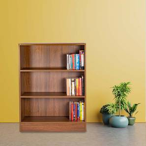 Atmospheres Design Liber Engineered Wood Bookshelf in Light Oak Finish