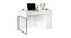 Azai Study Table (White Finish) by Urban Ladder - Cross View Design 1 - 414711