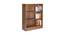 Emile Bookshelf (Dark Oak Finish, Dark Oak) by Urban Ladder - Design 1 Side View - 414716