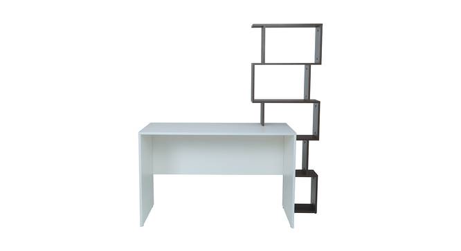 Charles Study Table (White Finish) by Urban Ladder - Design 1 Side View - 414727